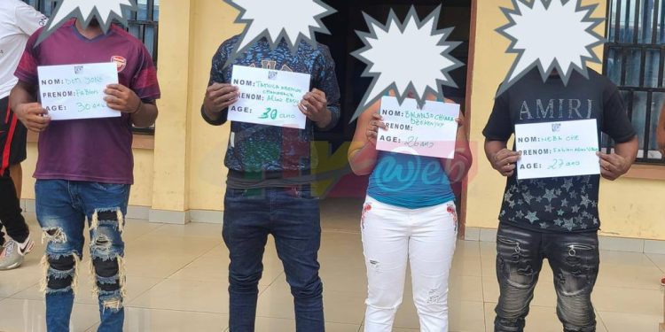 Robbers arrested in Yaounde Cameroon