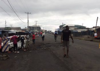 Image of Muea after Separatist attack. I am stranded, I am disabled, all my family arrested in Buea - People Voice