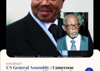 Minister of External Relations, Lejeune Mbella Mbella, Paul Biya Cameroon