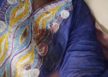 A husband beats his wife to near-death in Cameroon.