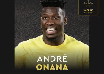 Andre Onana nominated for Ballon D'or