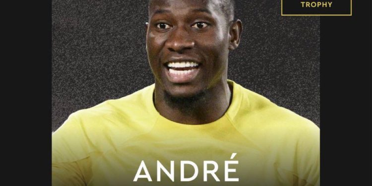 Andre Onana nominated for Ballon D'or