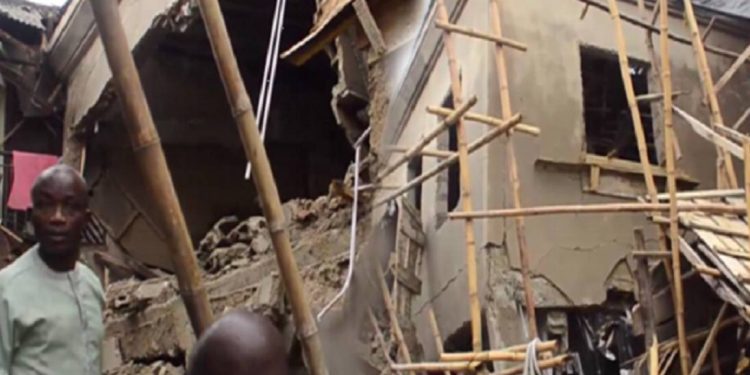 another storey building collapsed in Douala Cameroon