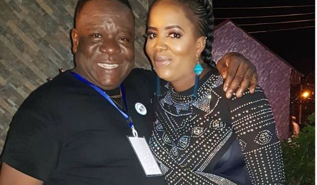 John Ikechukwu Okafor, popularly known as Mr. Ibu, and his wife, Stella Maris Okafor, the wife of the Nollywood’s iconic actor.