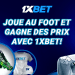 Joue au football sur la console et gagne avec 1xBet !