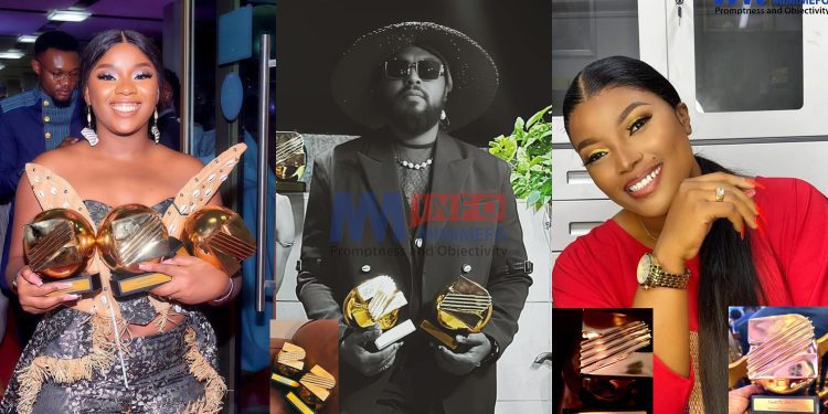 Canal d'Or Act 14 Awards sees some artists bag multiple awards