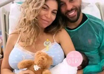 Devis Epassy and wife welcome new baby