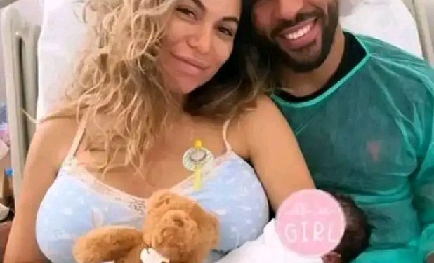 Devis Epassy and wife welcome new baby