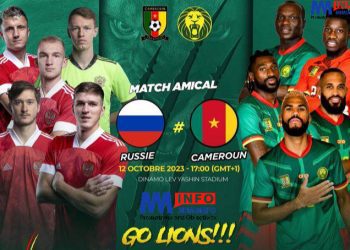The Indomitable Lions of Cameroon will face Russia in a friendly encounter - the first game between the two teams in 12 years
