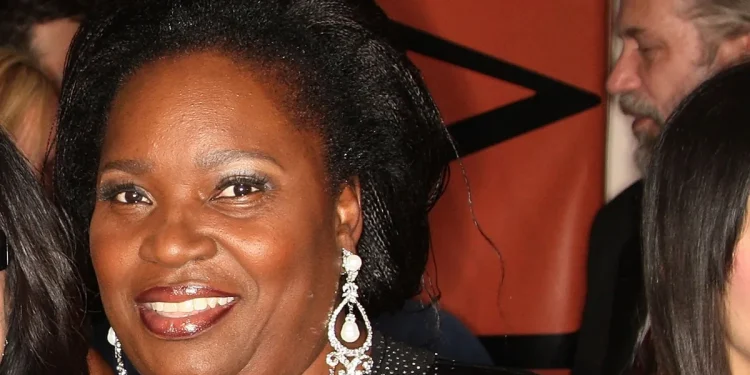 Pascaline Bongo, December 13, 2008 in Los Angeles. — F.M. Brown / Getty Images / AFP