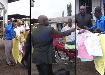 A Pastor of the Presbyterian Church in Cameroon evicted by irate Christians.