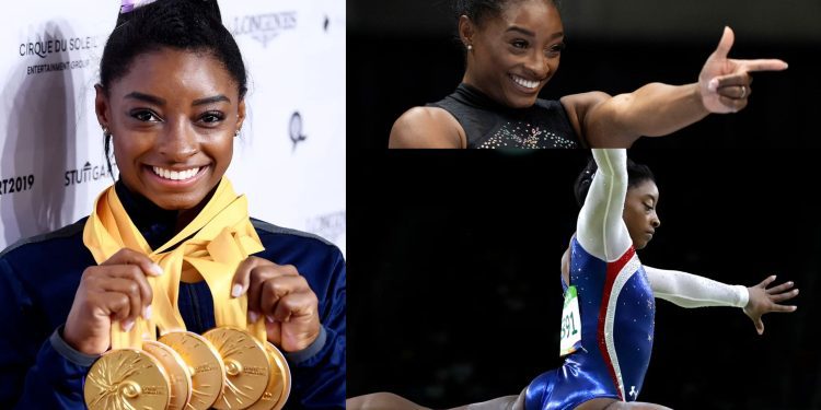 Simone Biles becomes the world's most decorated gymnast