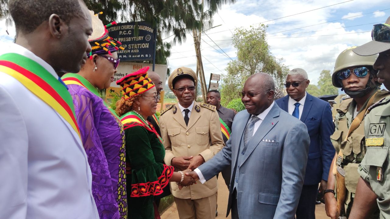 The minister of decentralisation is on a working visit to Bamenda. George Elanga Obam will also lay the foundation stone of the office of the North West Regional Assembly
