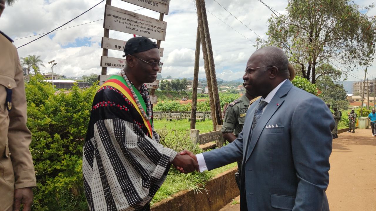The minister of decentralisation is on a working visit to Bamenda. George Elanga Obam will also lay the foundation stone of the office of the North West Regional Assembly