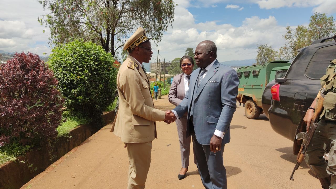 The minister of decentralisation is on a working visit to Bamenda. George Elanga Obam will also lay the foundation stone of the office of the North West Regional Assembly
