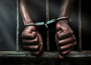 Five men who dug up a skull in Nigeria are currently behind bars.