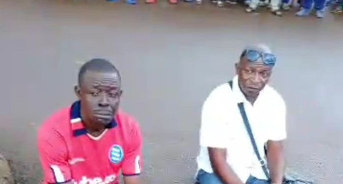 Separatists under Ayaba Cho Lucas' the leader of the faction known as Ambazonia Governing Council (AGovC) execute two men in Guzang