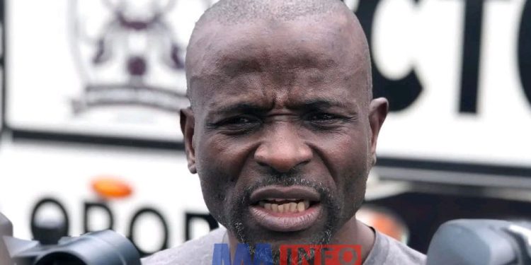 Nkwain Valentine, the President of Victoria United Football Club, also known as Opopo