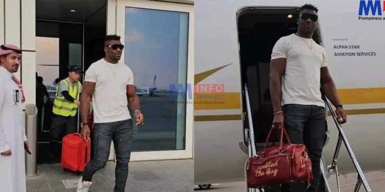 Ngannou arrives home after making Cameroon proud