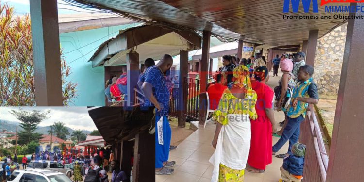 Doctors at the Bamenda Regional Hospital are doing their best to save the children