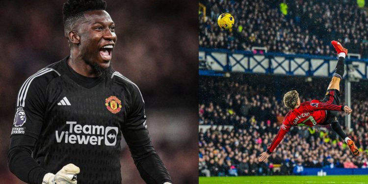 Manchester United and Onana keep clean sheet