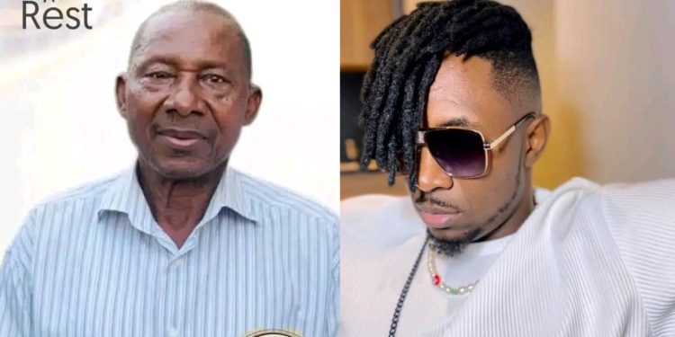 The death has been announced of the death of Stanley Enow's father