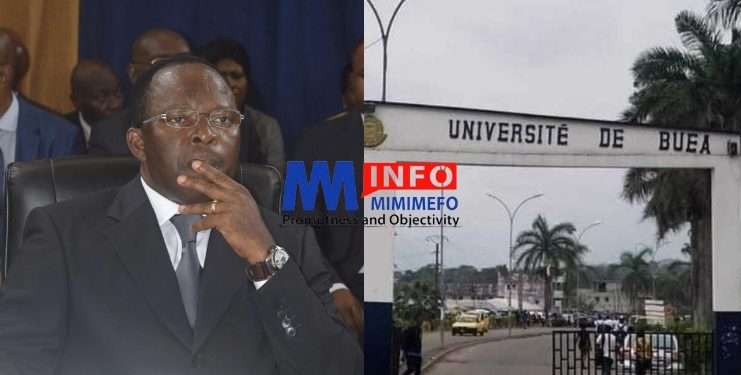 Vice Chancellor, Prof. Ngomo Horace Manga,
