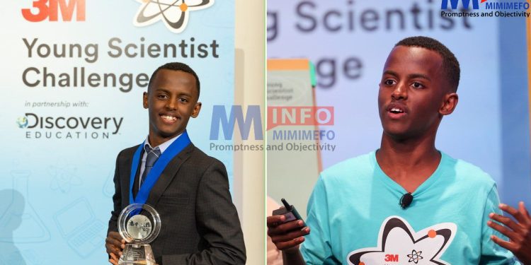 Heman Bekele, the young African Prodigy who has invented an innovative skin-cancer soap