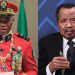 Gabon's Transitional Leader and Cameroon's President