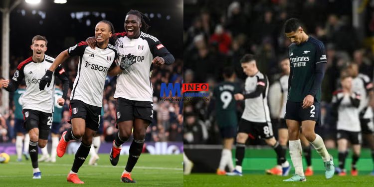 Fulham beats Arsenal