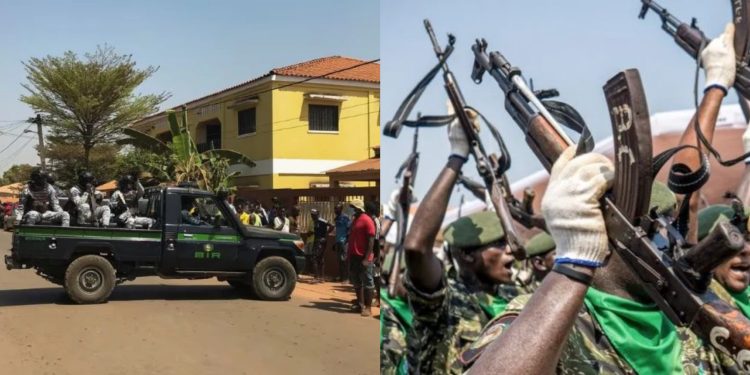 Gunfire erupts in Guinea Bissau