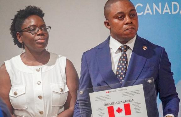 human rights lawyer, Barrister Edward Ewule Lyonga, wins award
