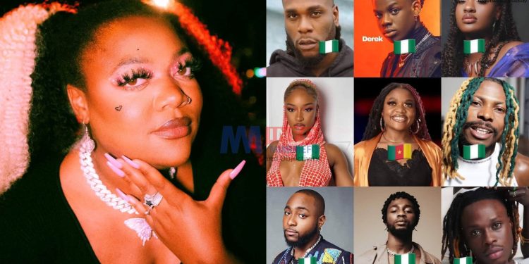 Libianca Secures Spot in Spotify's Top 10 African Artists
