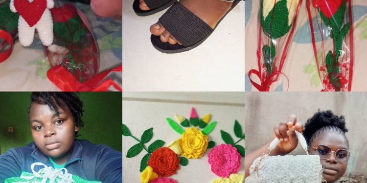Mirabel Cha-ah, a 23-year-old creative mind, has taken Cameroonians by storm with her exceptional crochet craftsmanship.