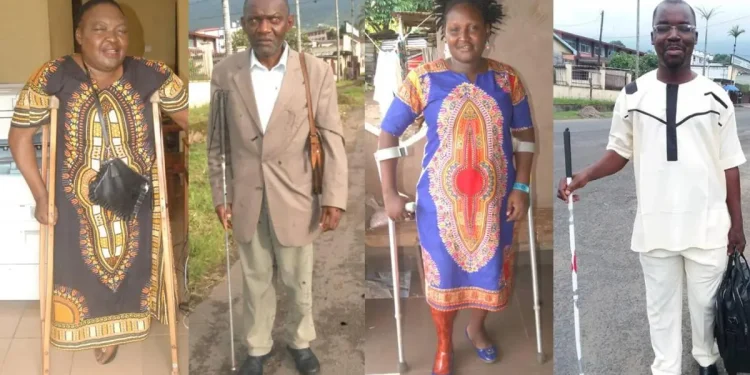 Persons with disabilities greatly impacted by the Anglophone crisis - Photo Credit: HRW