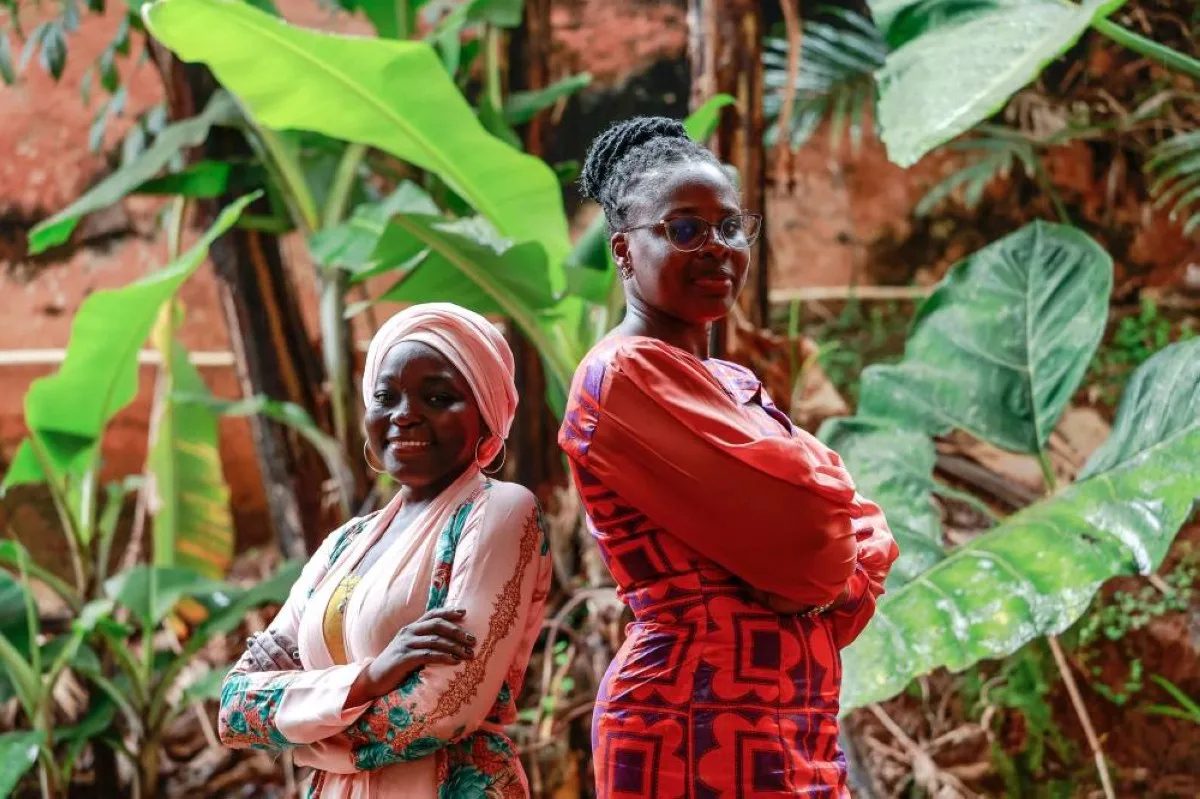 Hadidjatou Daïrou and Sabine Adeline Fanta Yadang,