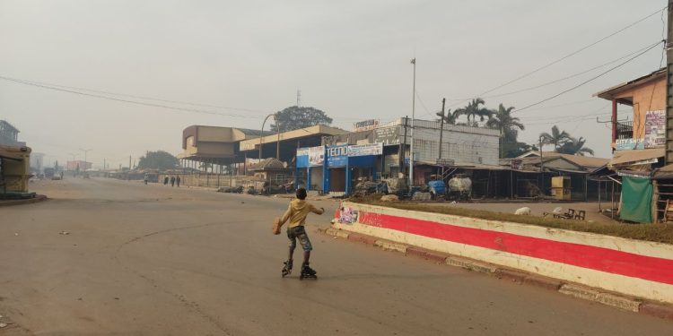 A street in Bamenda, the city where the rape occured