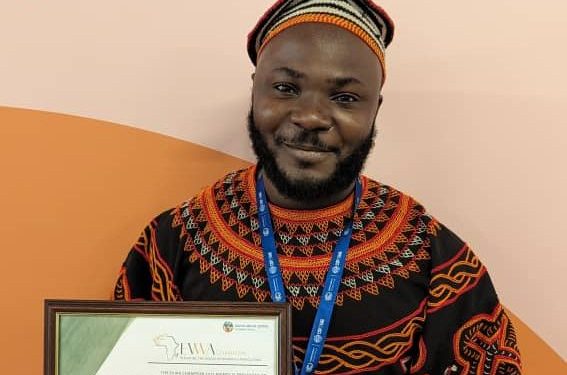Njieforti Princewill Gana, an alumnus of GBHS Bali, has clinched the coveted EVWA Changemaker award presented by the Ban Ki-moon Centre for Global Citizens at the COP28 in Dubai,