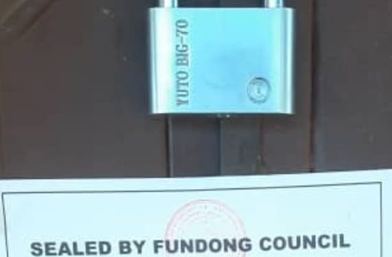 Shops sealed in Fundong, Cameroon