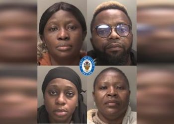 Ame Tunkara, Morounranti Adefila, Danny Ohen and Bridget Aideyan were all found guilty and sentenced at Wolverhampton Crown Court