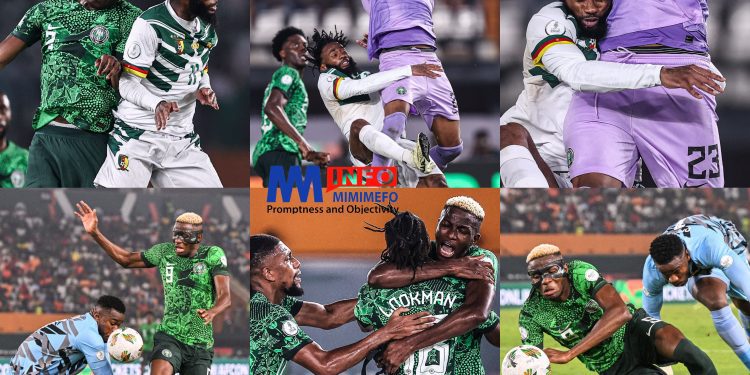 Nigeria beats Cameroon in round 16, AFCON 2023 Ivory Coast