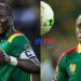 Cameroon forward Clinton Njie and Team Captain, Vincent Aboubakar