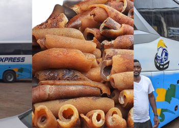 FAvour Express Agency staff accused of eating passenger's canda