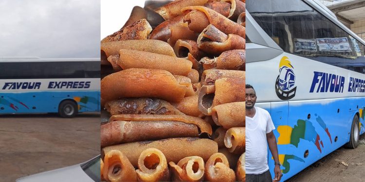FAvour Express Agency staff accused of eating passenger's canda