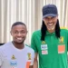 Fai Collins and Rigobert Song