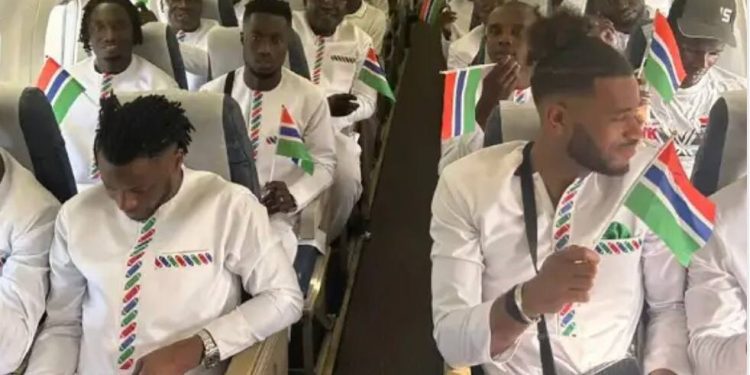 Gambian National Team survives flight scare