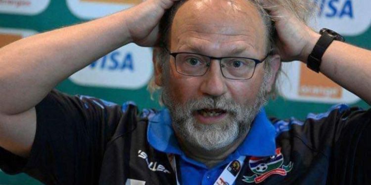 Gambian Head Coach Tom Saintfiet