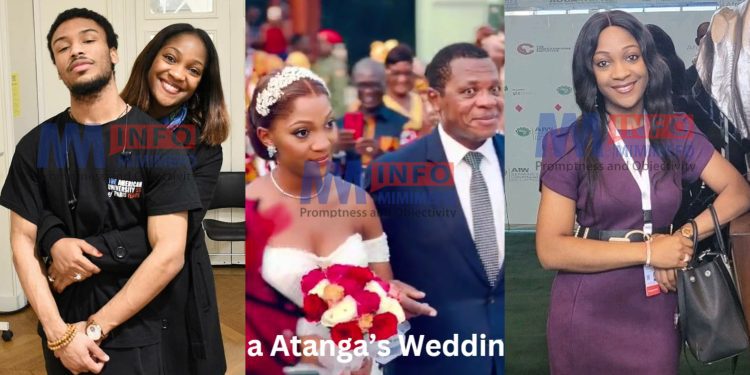 Who is the husband of Gloria Atanga, daughter of Atanga Nji Paul