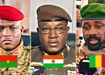 Leaders of Burkina Faso, Mali and Niger (Sahel States)