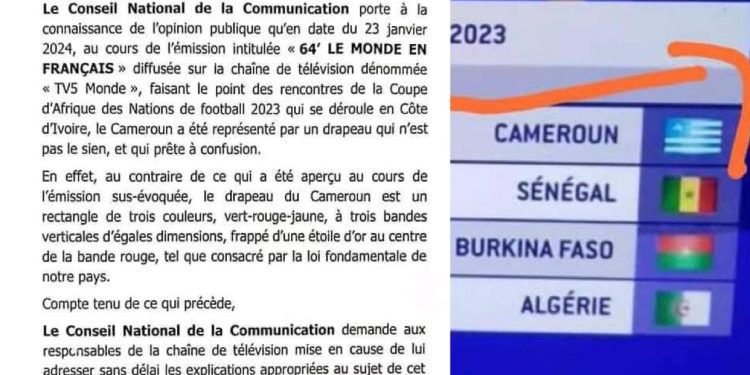 NCC questions TV5Monde for mistake